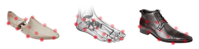將楦頭掃描錄入數(shù)據(jù)庫(kù)中